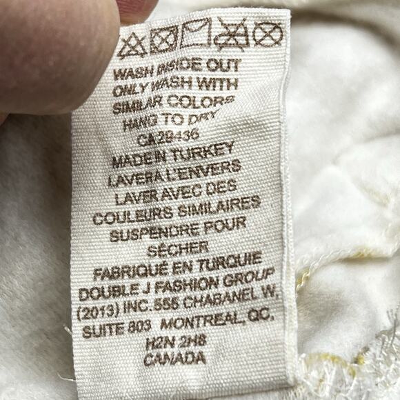 Wanakome Women's Zip Up Hooded Sweatshirt Medium Striped Modal Blend - Picture 8 of 10